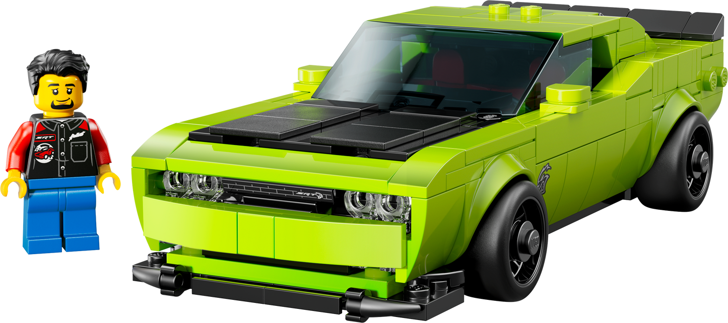 LEGO Dodge Challenger SRT Hellcat Sports Car — Set 77237