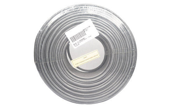 Mylar Screened Cable - grey, 4 pair twisted 100m roll, 0.22mm, stranded