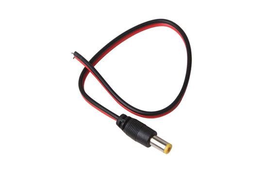 Connector - camera power jack with pigtail