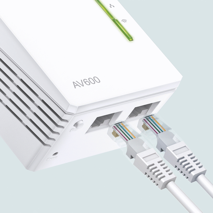 TP-Link TL-WPA4221 KIT AV600 Powerline Wi-Fi Kit