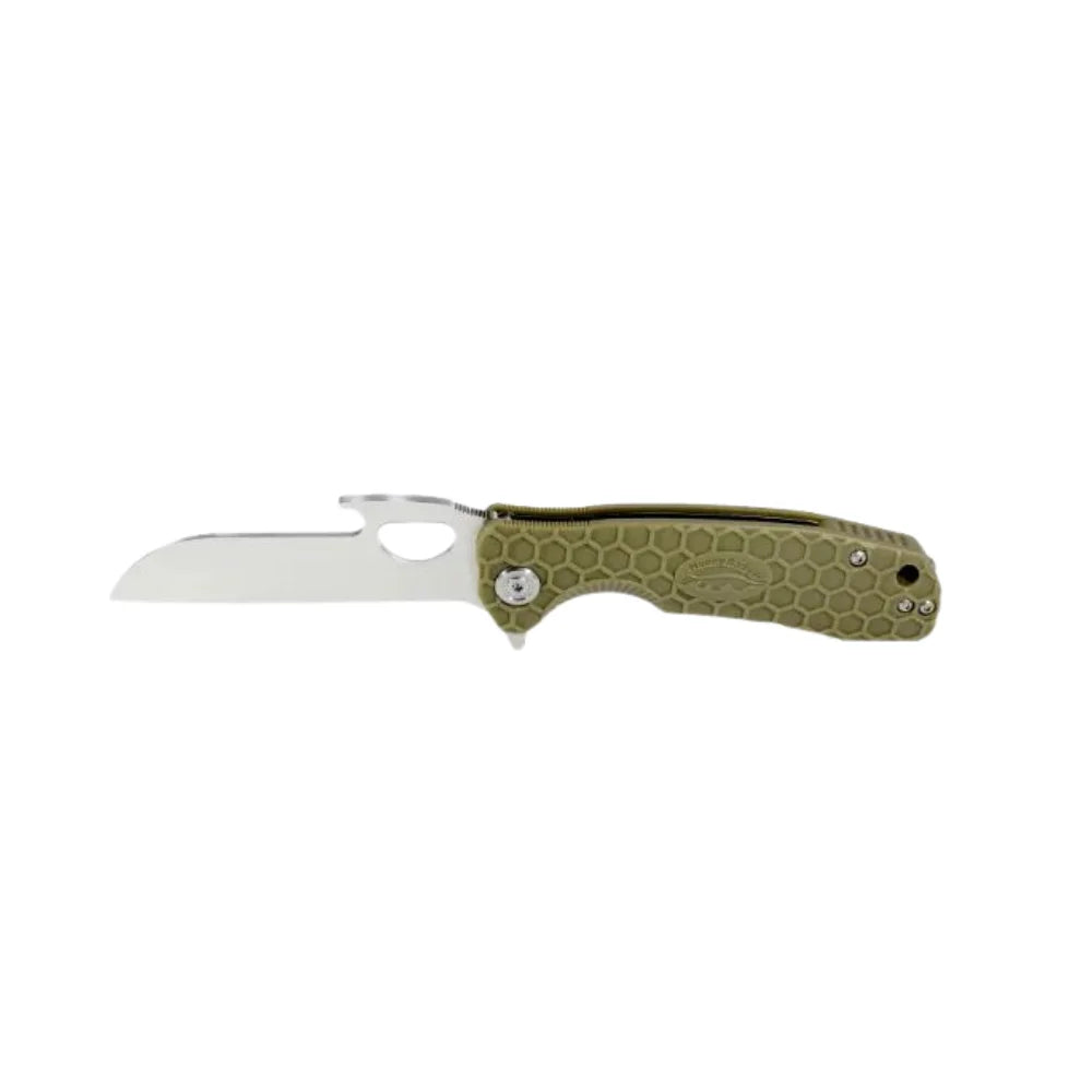 Honey Badger Tong 8Cr13MoV - Large - Green