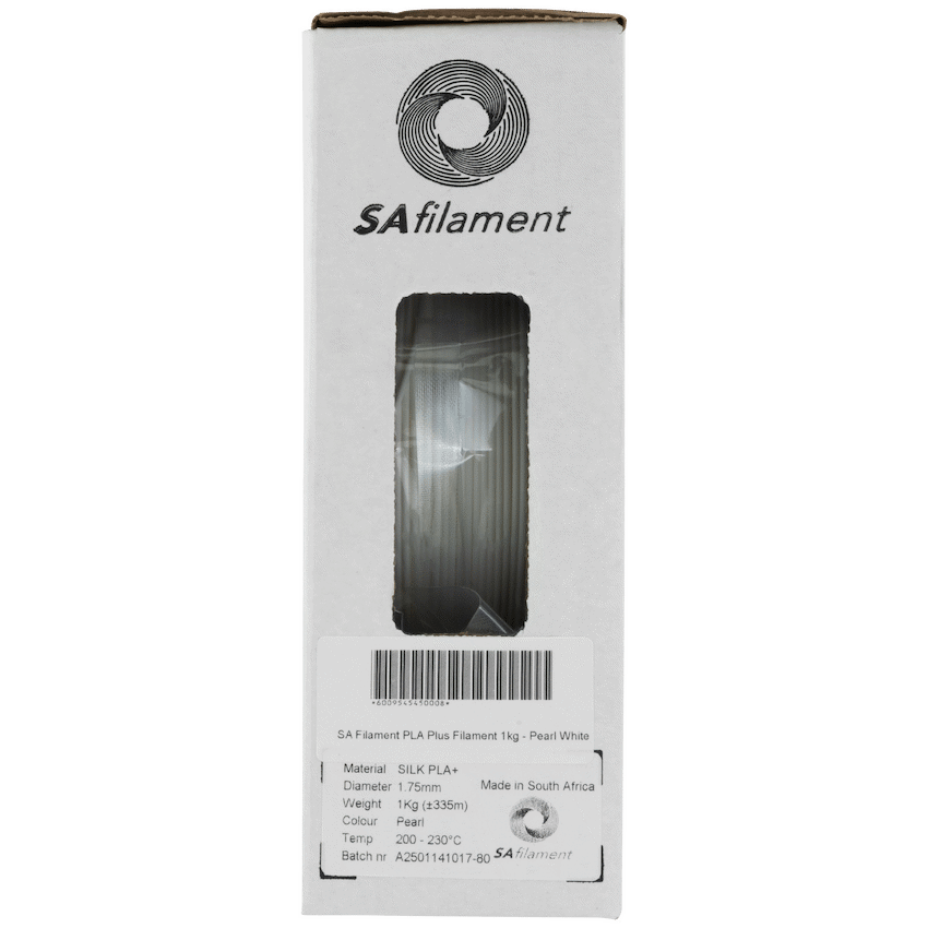 SA Filament PLA Plus Filament 1kg - Pearl White