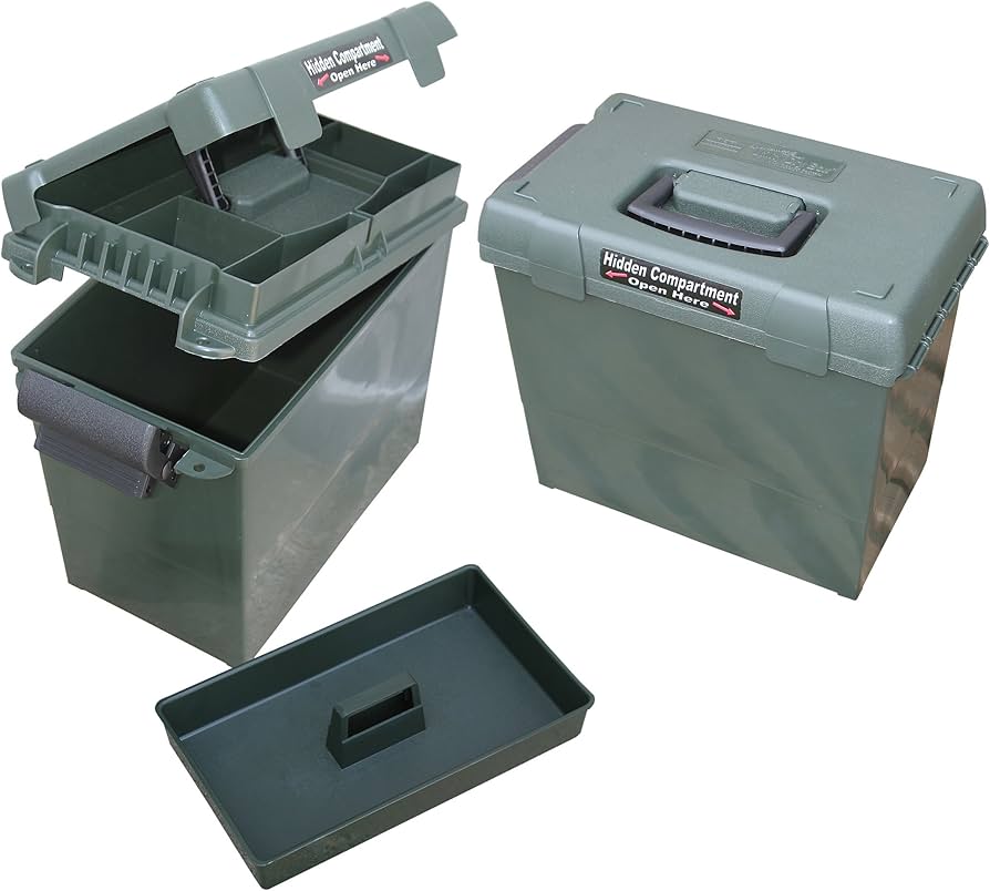 MTM SPORTSMAN PLUS UTILITY DRY BOX GREEN — MTM-SPUD2-11