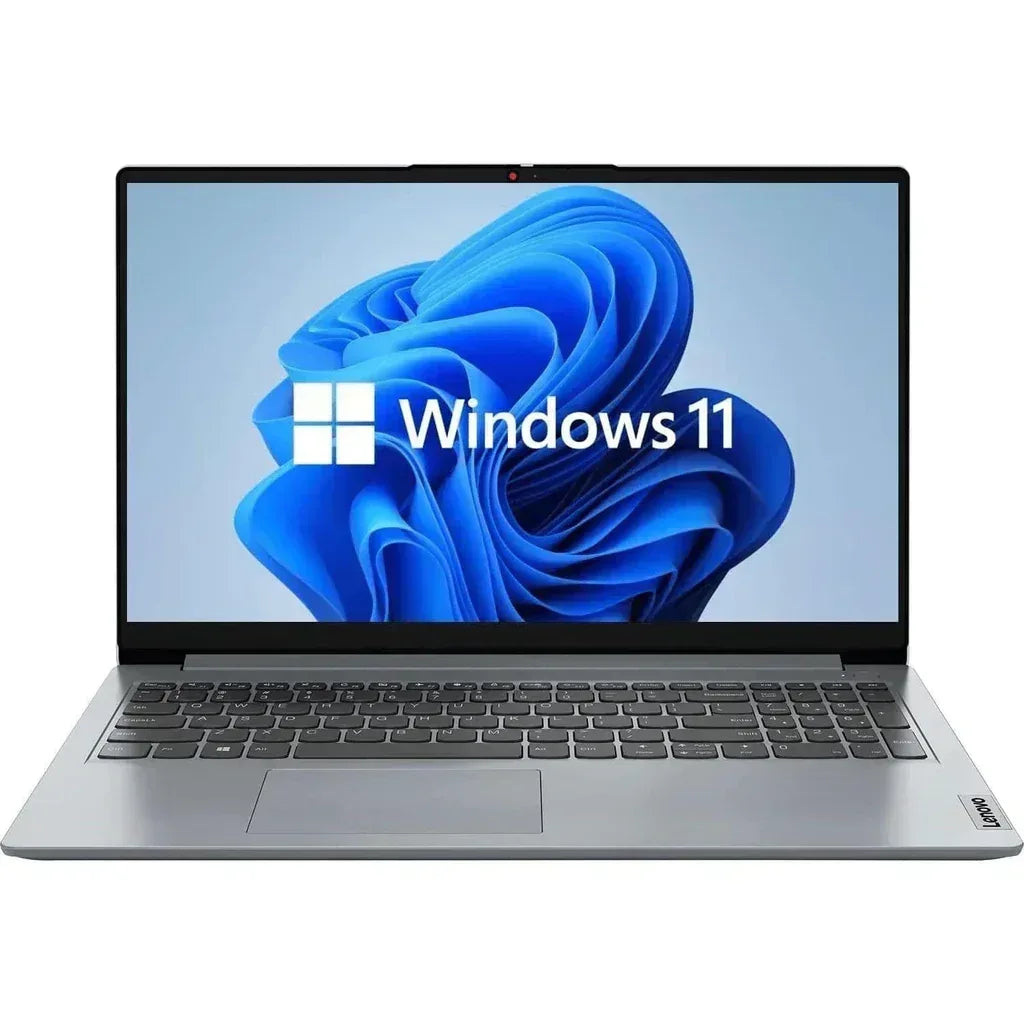 LENOVO IDEAPAD 1, 15.6" FHD (1920X1080) ANTI-GLARE, INTEL CORE I5-1235U, 8GB SOLDERED DDR4-3200, 512GB SSD M.2 2280 PCIE 3.0X4 NVME, INTEGRATED INTEL IRIS XE GRAPHICS FUNCTIONS AS UHD GRAPHICS, WI-FI 11AC, 2X2 + BLUETOOTH.0, HD 720P WITH PRIVACY SHUTTER, - Guards On Duty Shop & Security Guards