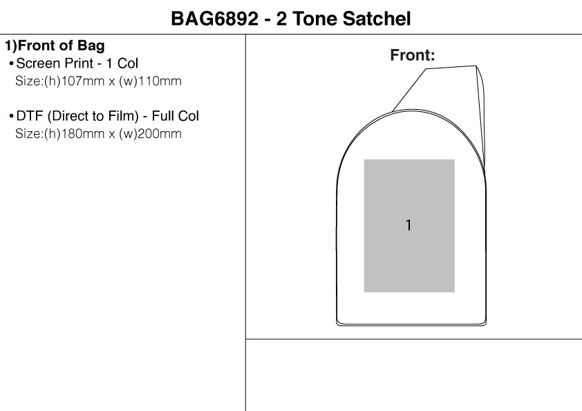 2 Tone Satchel