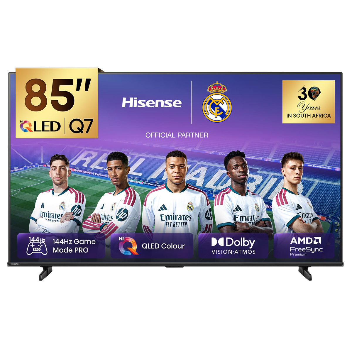 HISENSE LEDN85Q7Q 85 inch QLED 144HZ 4K SMART TV