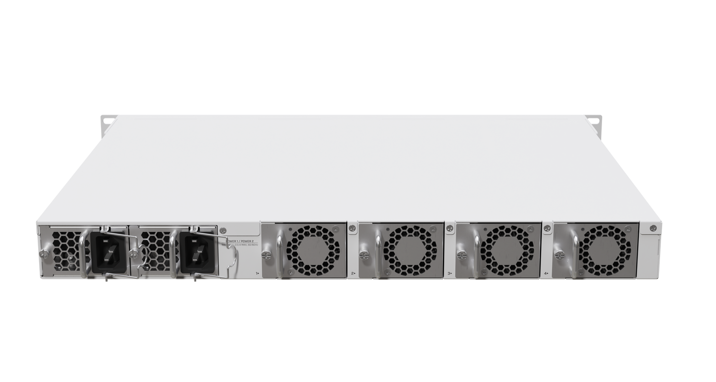 MikroTik Cloud Core Router with 12 Port SFP28 2 Port QSFP28 16 Core CPU | CCR2216-1G-12XS-2XQ