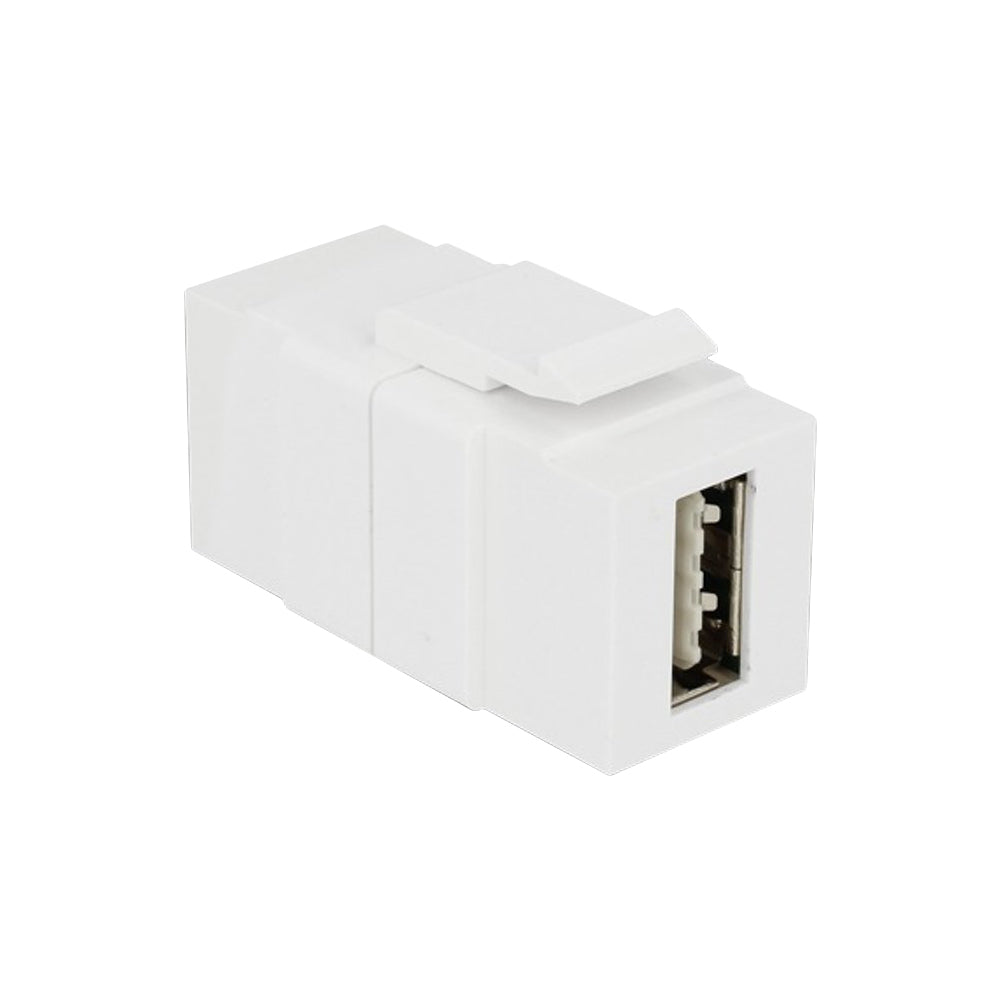 Delock Usb2.0 Af to Af Keystone, White (86353) — Delock | Guards on Duty Shop