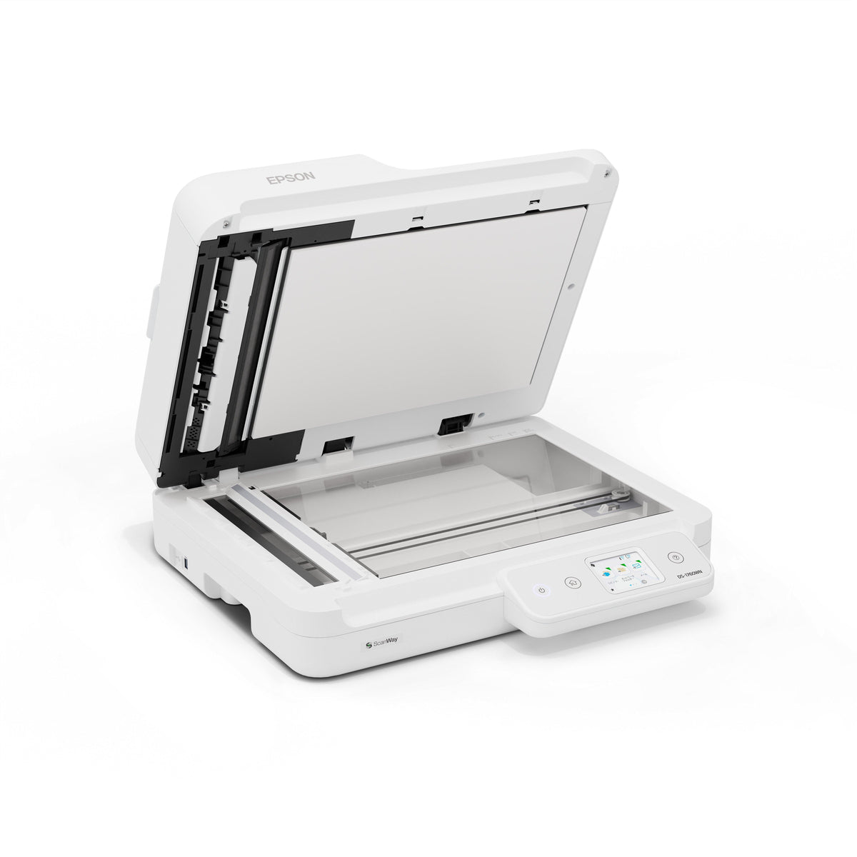 Epson Workforce DS-1760WN-Flatbed with ADF; A4; Duplex; 1200x1200DPI; Daily Duty Cycle 3000; WiFi and Network