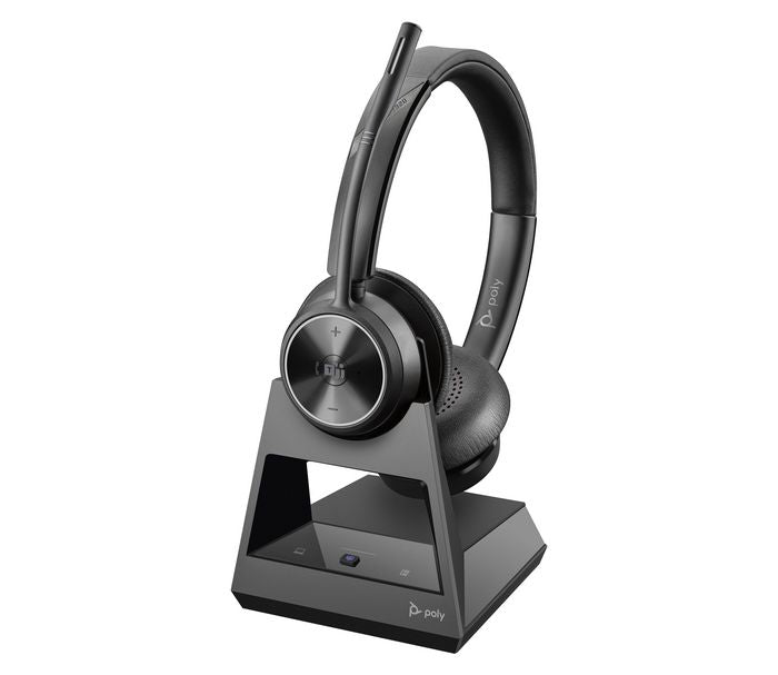 Poly Savi 7320 UC Stereo Microsoft Teams Certified DECT Headset - Guards On Duty Shop & Security Guards