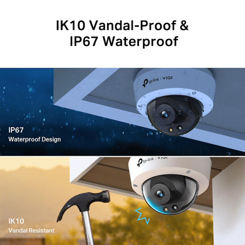 TP-Link Vigi C230 3MP 2.8mm Full-Colour Dome Network Camera