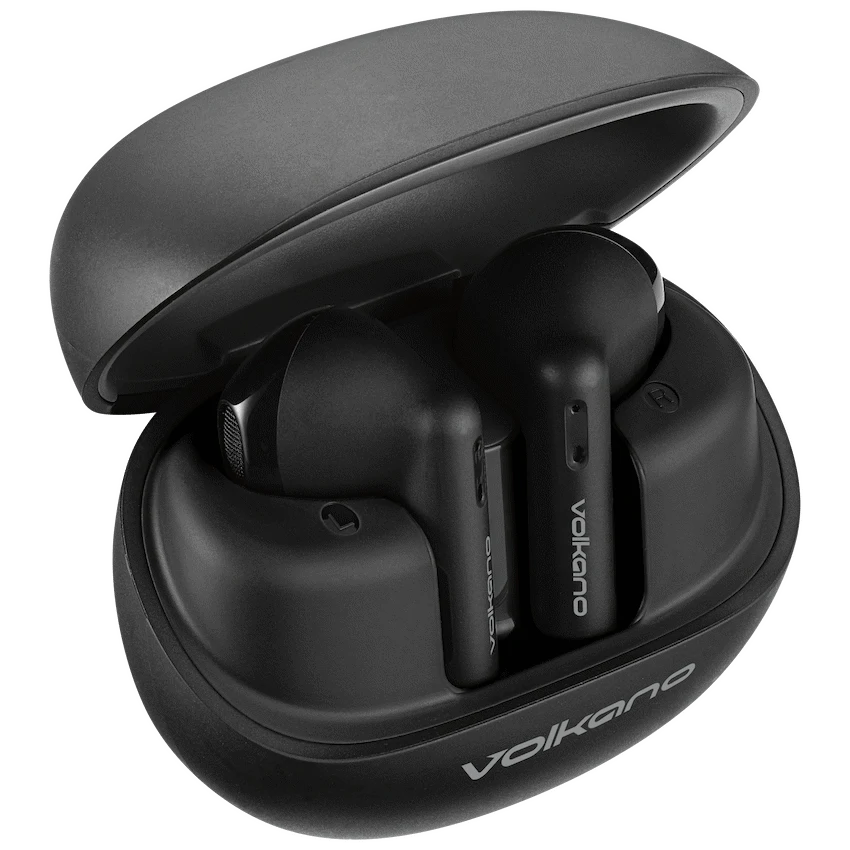 Volkano Buds X3 TWS Earphones with ENC - Black