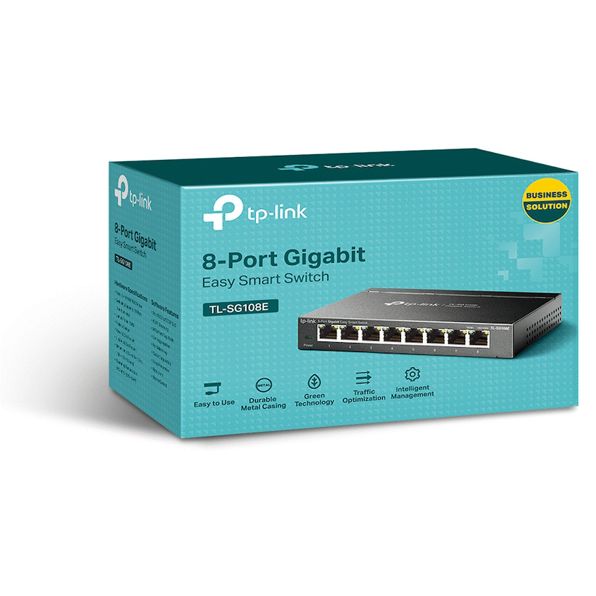 TL-SG108E 8-Port Gigabit Easy Smart Switch