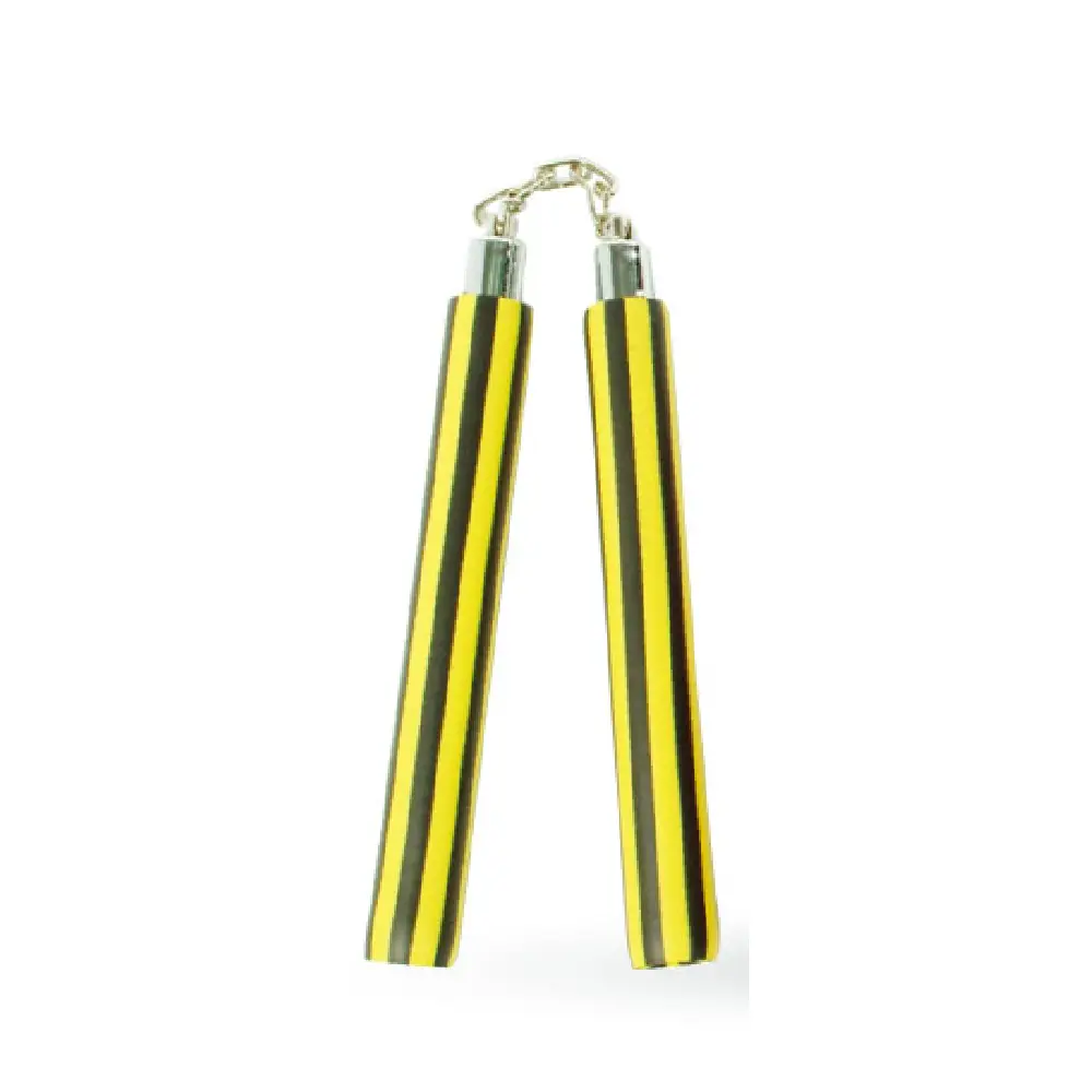 B.B Foam Chaku Yellow/Black 12" - E113