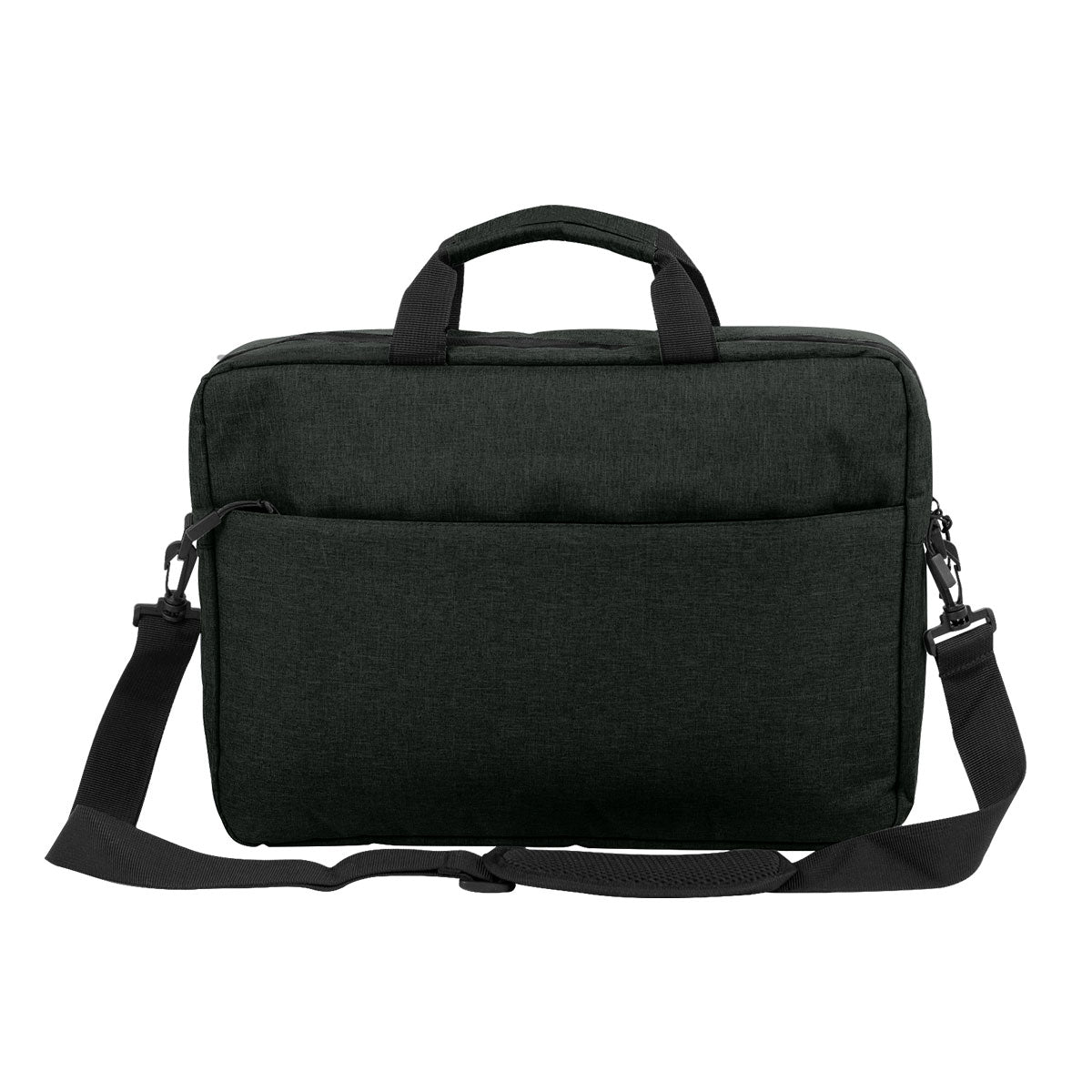 La Paz Slim Laptop Briefcase - Black