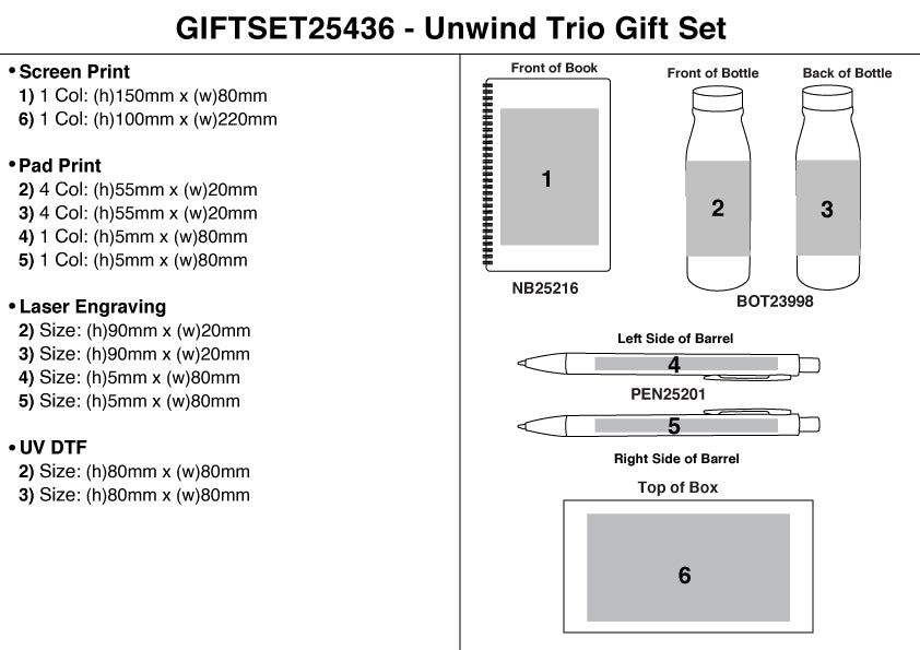 Unwind Trio Gift Set