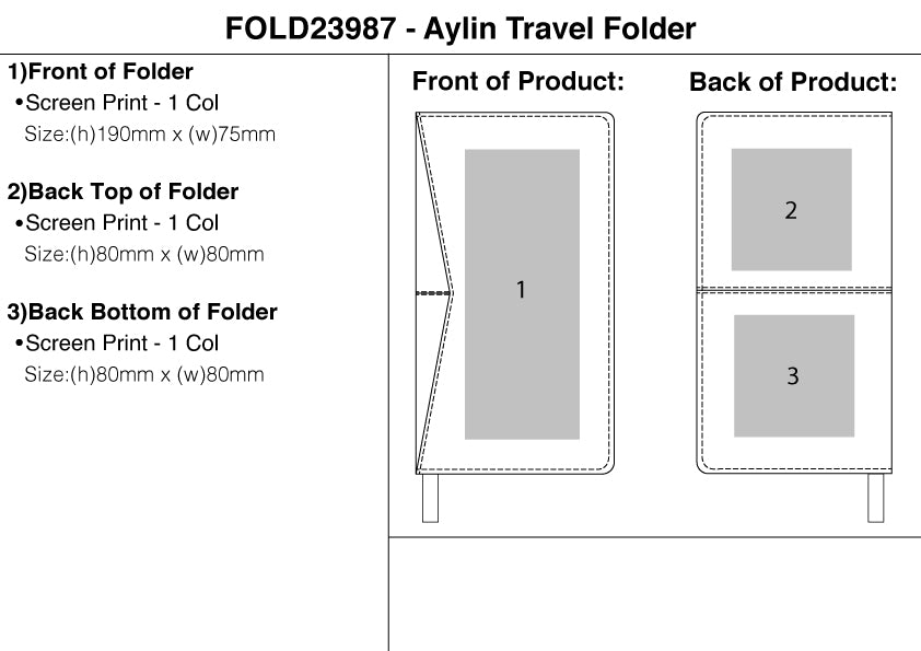 Aylin Travel Folder