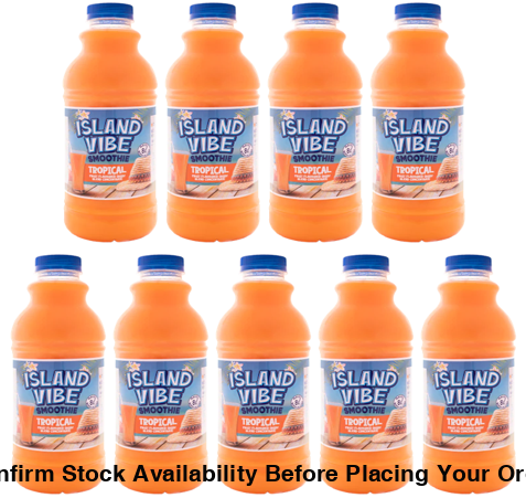 9 X 1L ISLAND VIBE 1 + 7 DAIRY BLEND Tropical (Sold 9 X 1L Per Case) ISLAND VIBE Tropical 1L