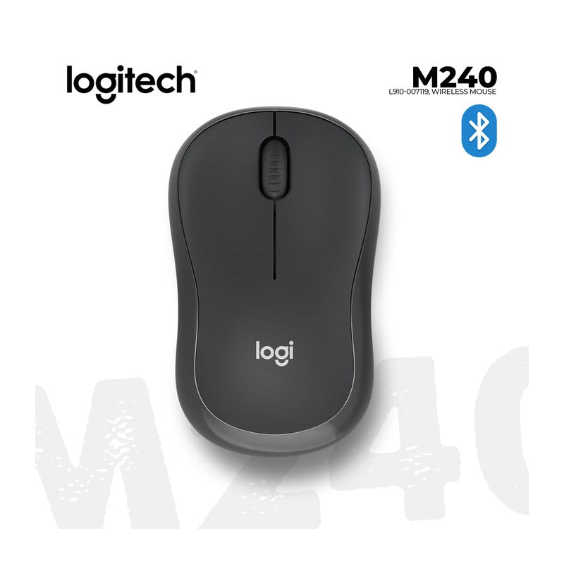 Logitech M240 Silent Bluetooth Ambidextrous Mouse