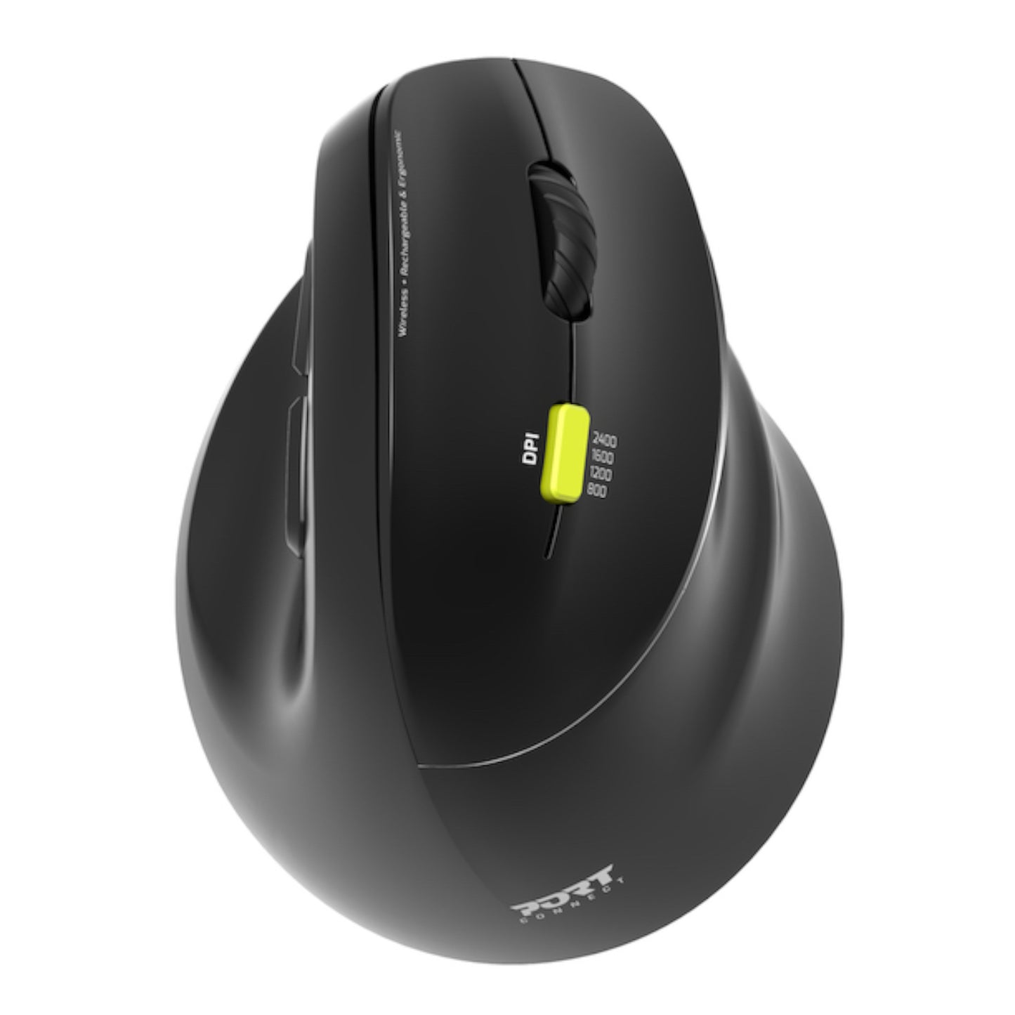 Port Connect Ergo Shape Bluetooth Rechargeable Mouse - Guards On Duty Shop & Security Guards
