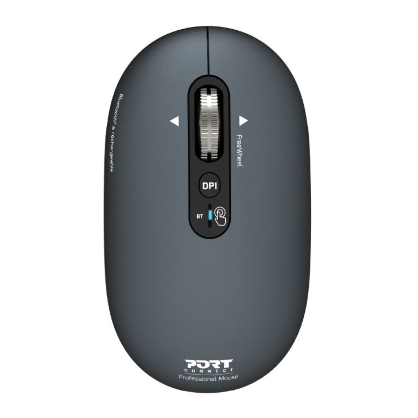 Port Connect PURE MAC Rechargeable Wireless and Bluetooth Mouse - Shadow - Guards On Duty Shop & Security Guards