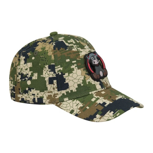 Sniper Pixelate Kids Embroidered Peak Cap