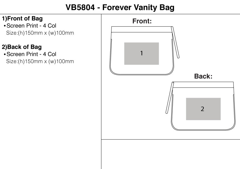 Forever Vanity Bag
