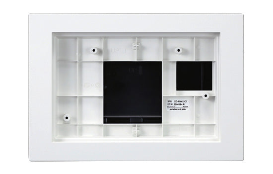 IXG-FMK-2C7 Flush Mount Kit For Tenant Station - included: 4 frame mounting screws and 4 wall mounting screws