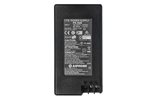 PS-1820S Power Supply - Output voltage 18Vdc 2A