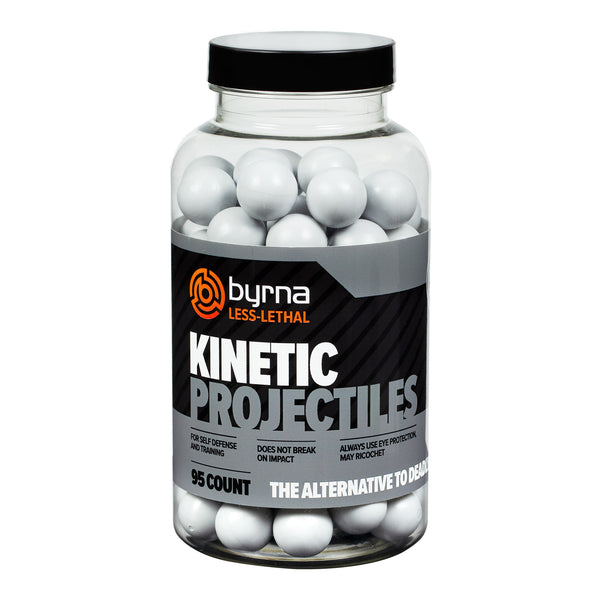 Byrna .68 Cal Solid Kinetic Projectiles - 95 Count
