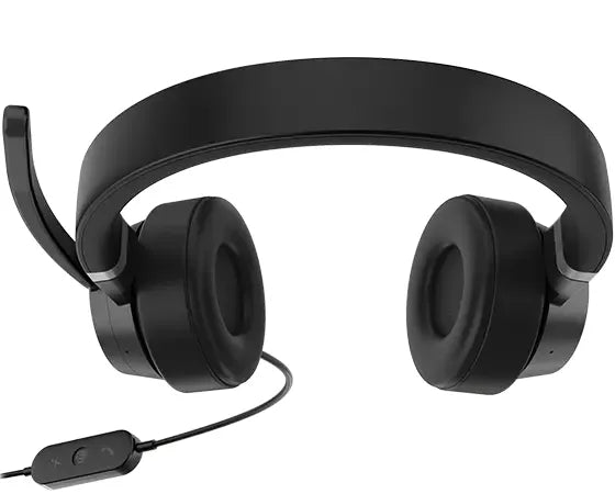 LENOVO DESIGNED TO ENHANCE COMMUNICATION AND COLLABORATION IN THE MODERN WORKPLACE, THE LENOVO GO WIRED ANC HEADSET BRINGS SEVERAL MUST-HAVE FEATURES TO THE TABLE. WITH MICROSOFT TEAMS CERTIFICATION1 AND CUTTING-EDGE ANC/ENC TECHNOLOGY, BOTH OFFICE AND RE - Guards On Duty Shop & Security Guards