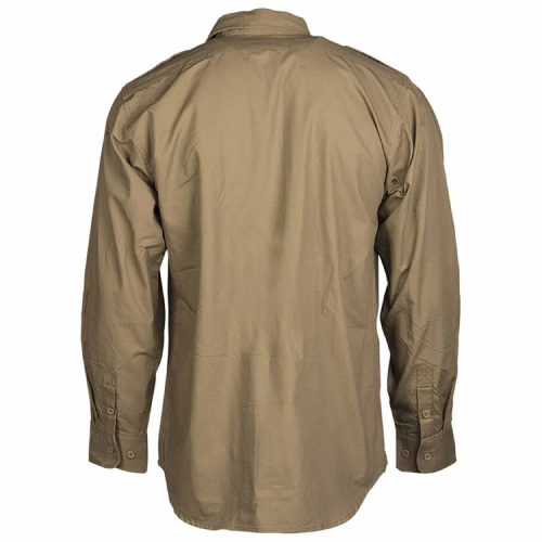 RIPStop Tactical L/S-Sleeve Shirt Coyote Brown