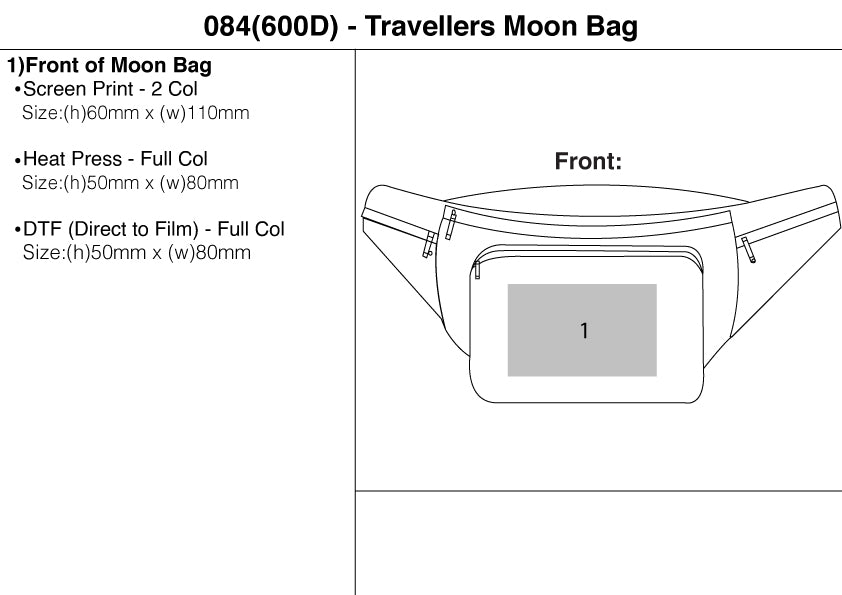 Travellers Moon Bag