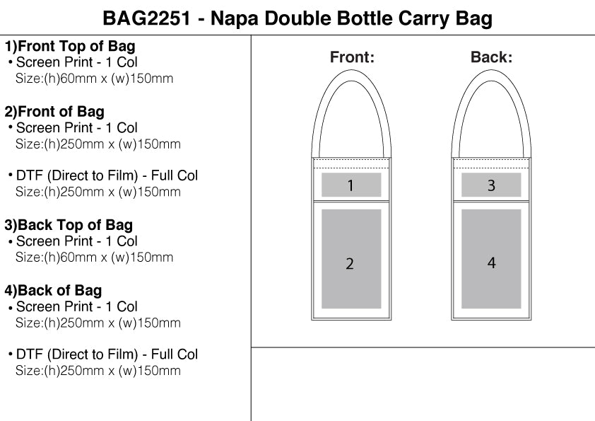 Napa Double Bottle Carry Bag