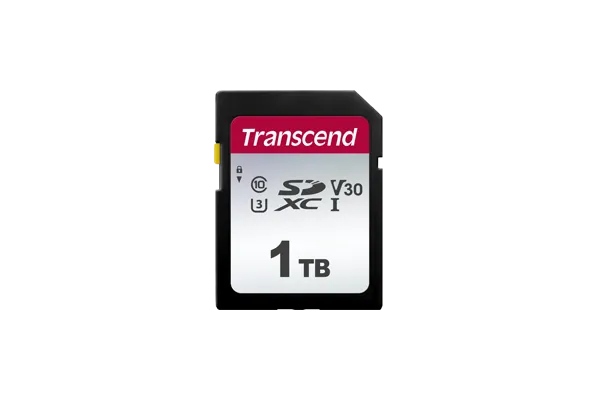 TRANSCEND 300S 1 TB UHS-1 CLASS 10 U1 U3 V30 SDXC CARD 3D NAND