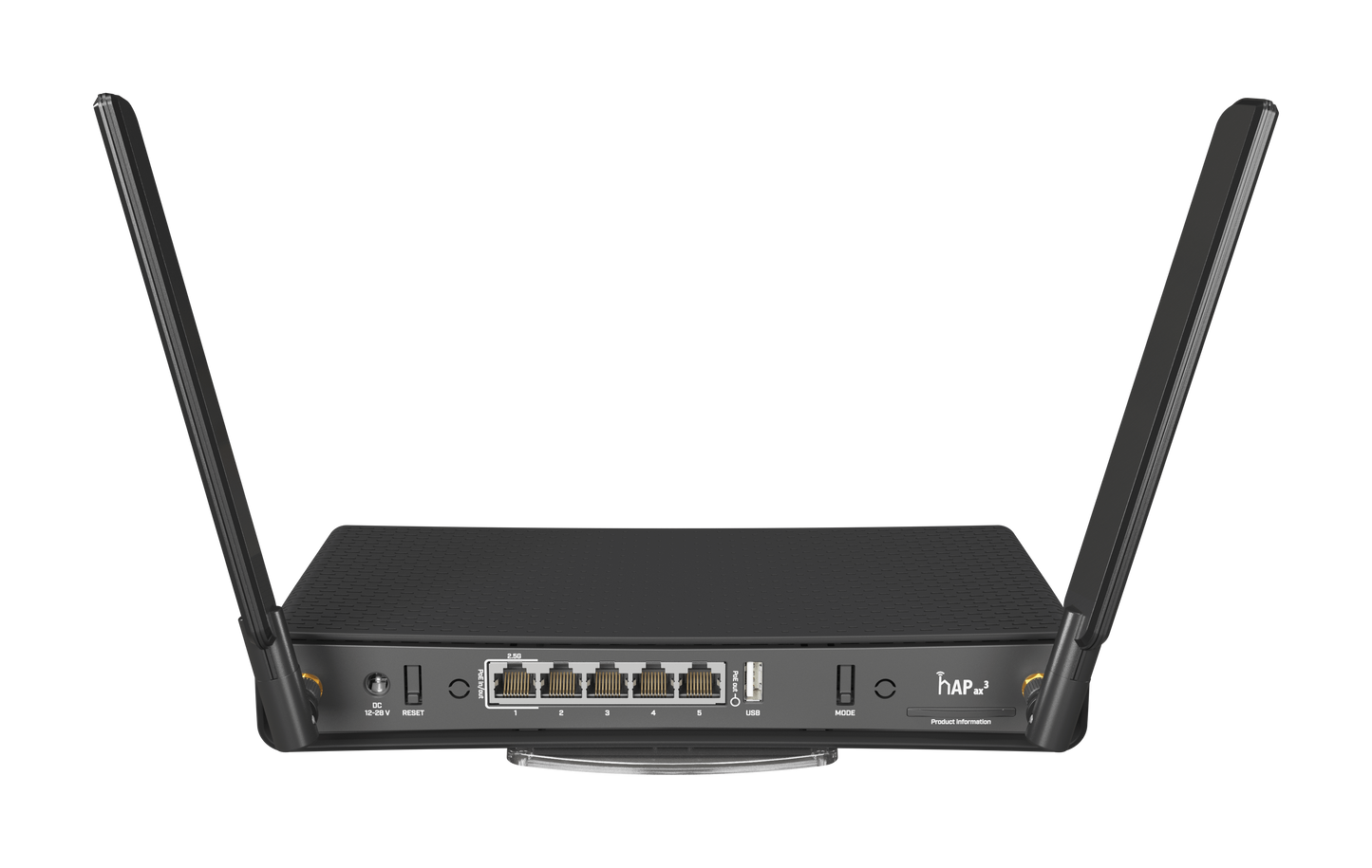 MikroTik hAP ax3 4 Gigabit 1 Port 2.5G PoE 1800Mbps WiFi 6 Router | MT-RBHAP-AX3