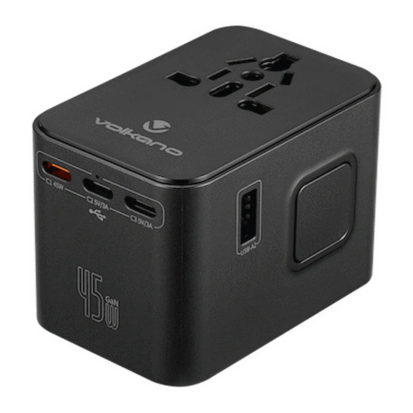 Volkano Jetsetter series 45W PD Travel Adaptor