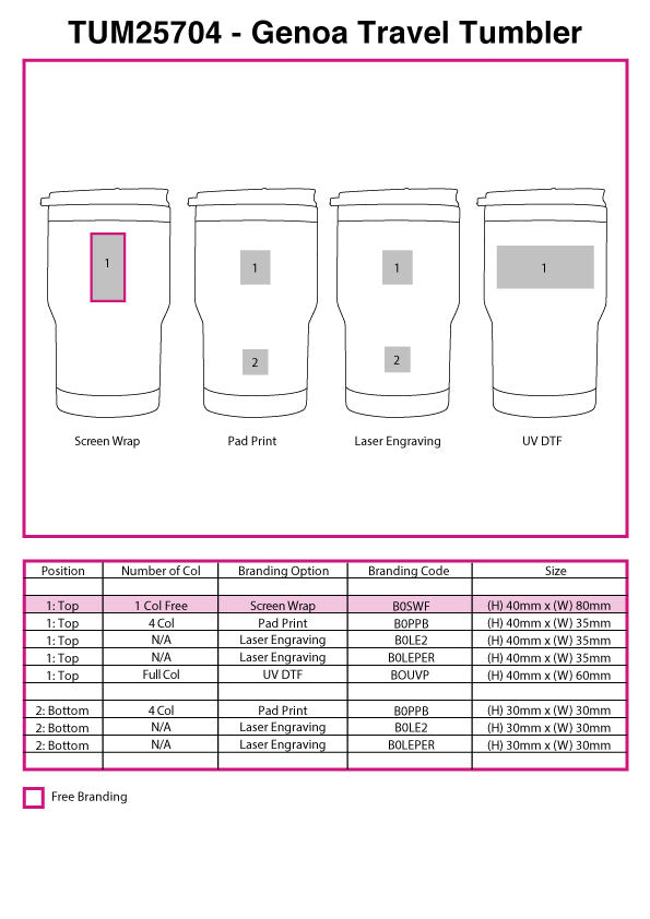 Genoa Travel Tumbler
