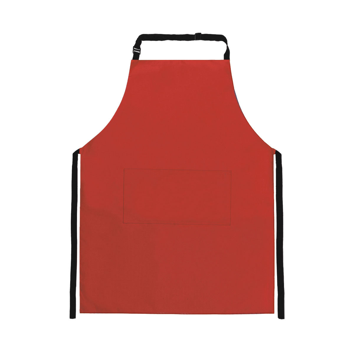 Biere Colour Apron with Pocket - Red