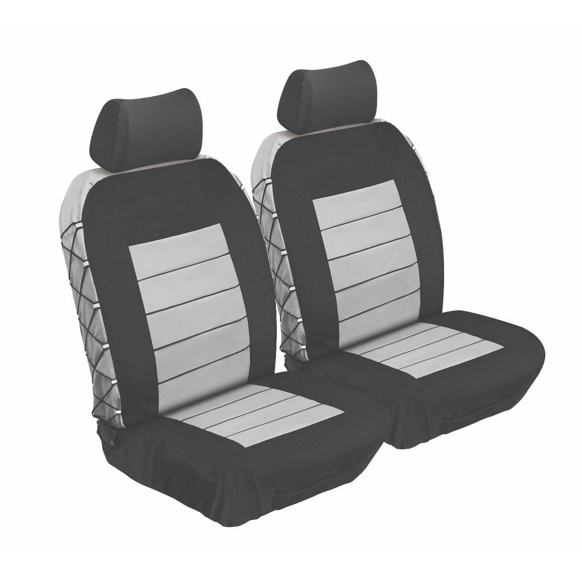 Ultimate HD Front Car Seat Cover Set - Stingray - Beige