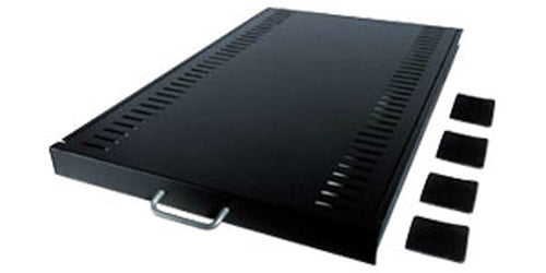 129 Sliding Shelf Black for APC Rack - Guards On Duty Shop & Security Guards
