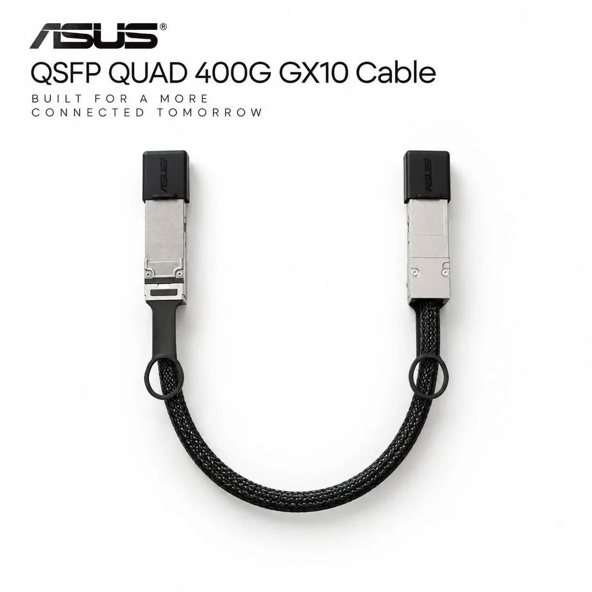 ASUS GX10 QSFP112 TO QSFP112/112G/32AWG/0.4M DAC STACKING CABLE/ 1 CABLE ONLY/