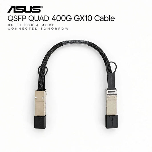 ASUS GX10 QSFP112 TO QSFP112/112G/32AWG/0.4M DAC STACKING CABLE/ 1 CABLE ONLY/