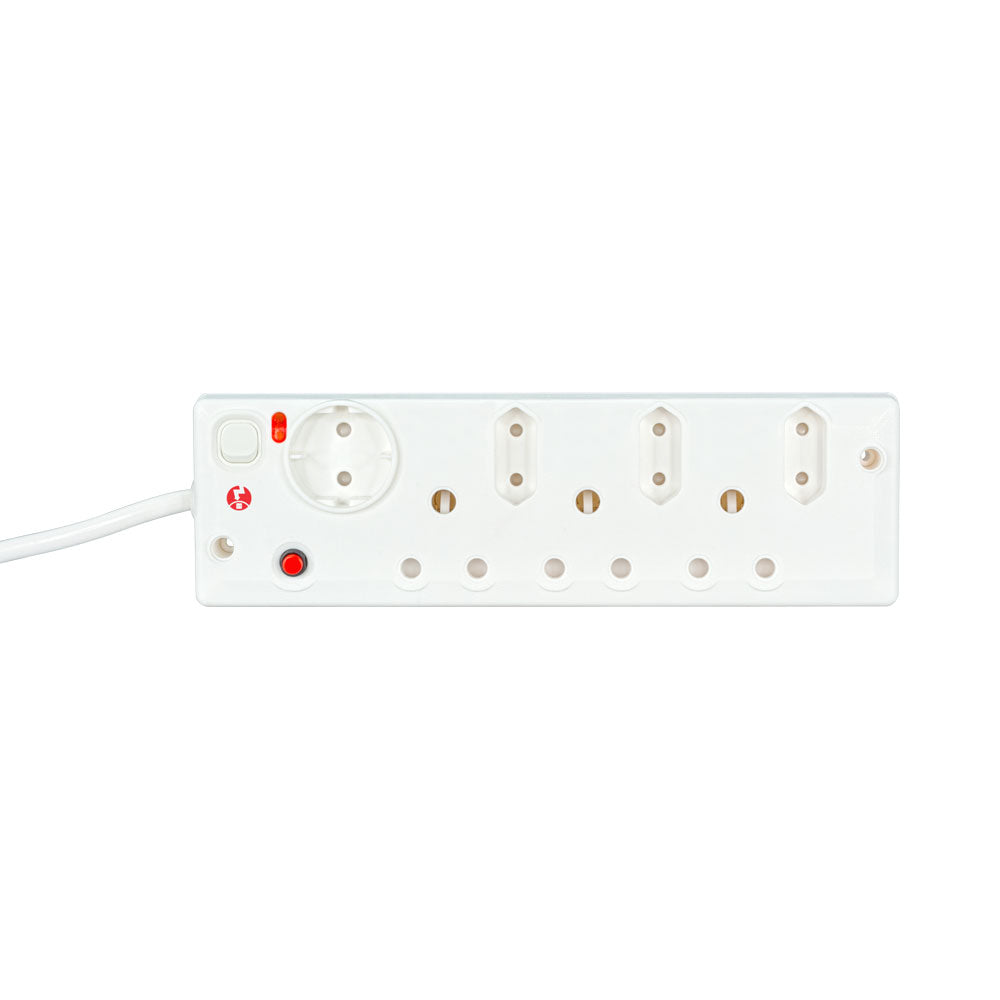 7-PORT MP WITH 1 SWITCHES SURGE PROTECT (P-07A)