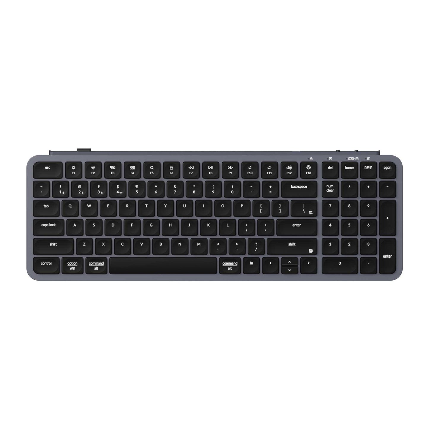 Keychron B2 Pro Ultra-Slim 96% Wireless Keyboard - Space Gray - Guards On Duty Shop & Security Guards
