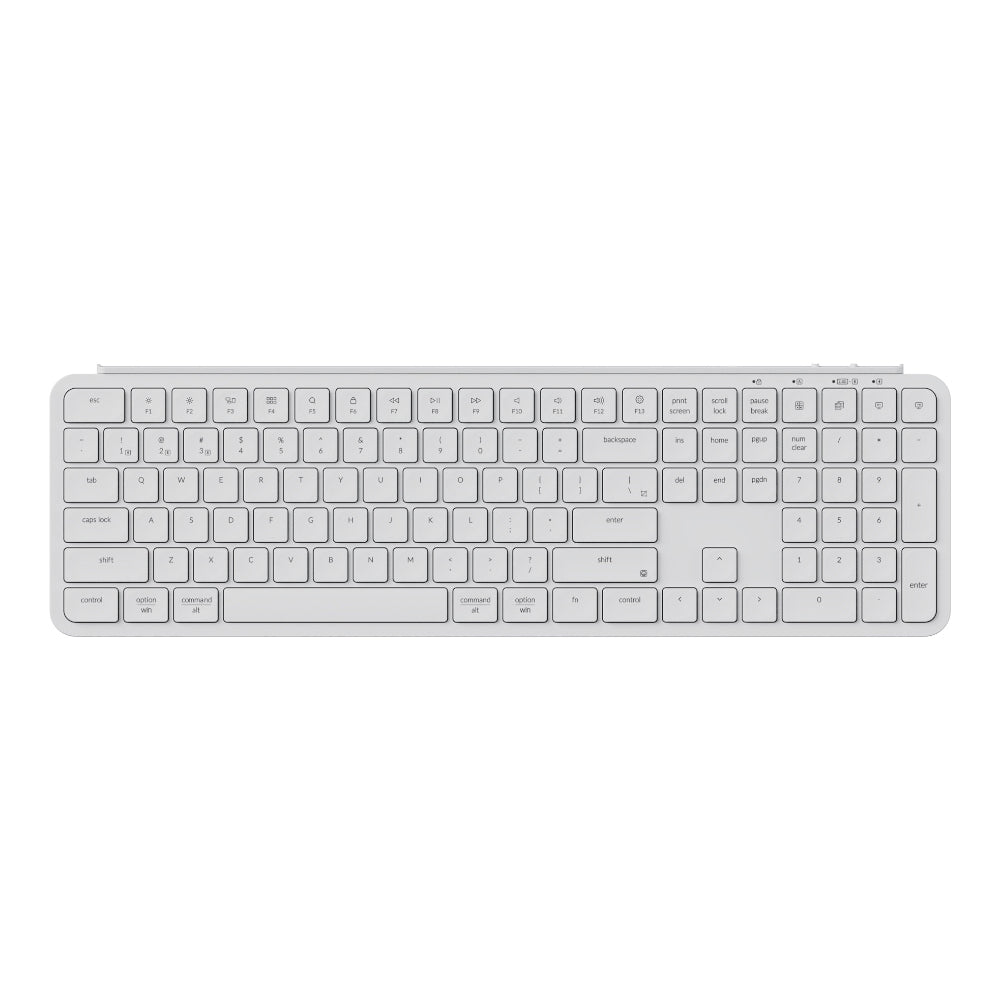 Keychron B6 Pro Ultra-Slim 100% Wireless Keyboard – Ivory White - Guards On Duty Shop & Security Guards