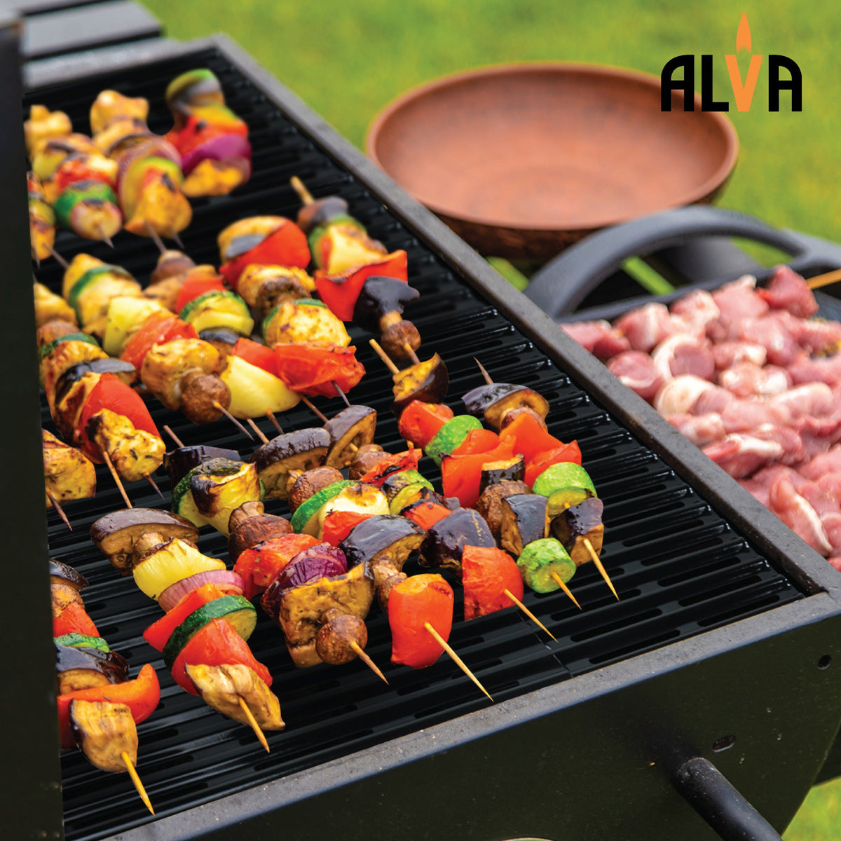 Alva BBQ Grid Adjustable Expanding (30-50x15x1cm)