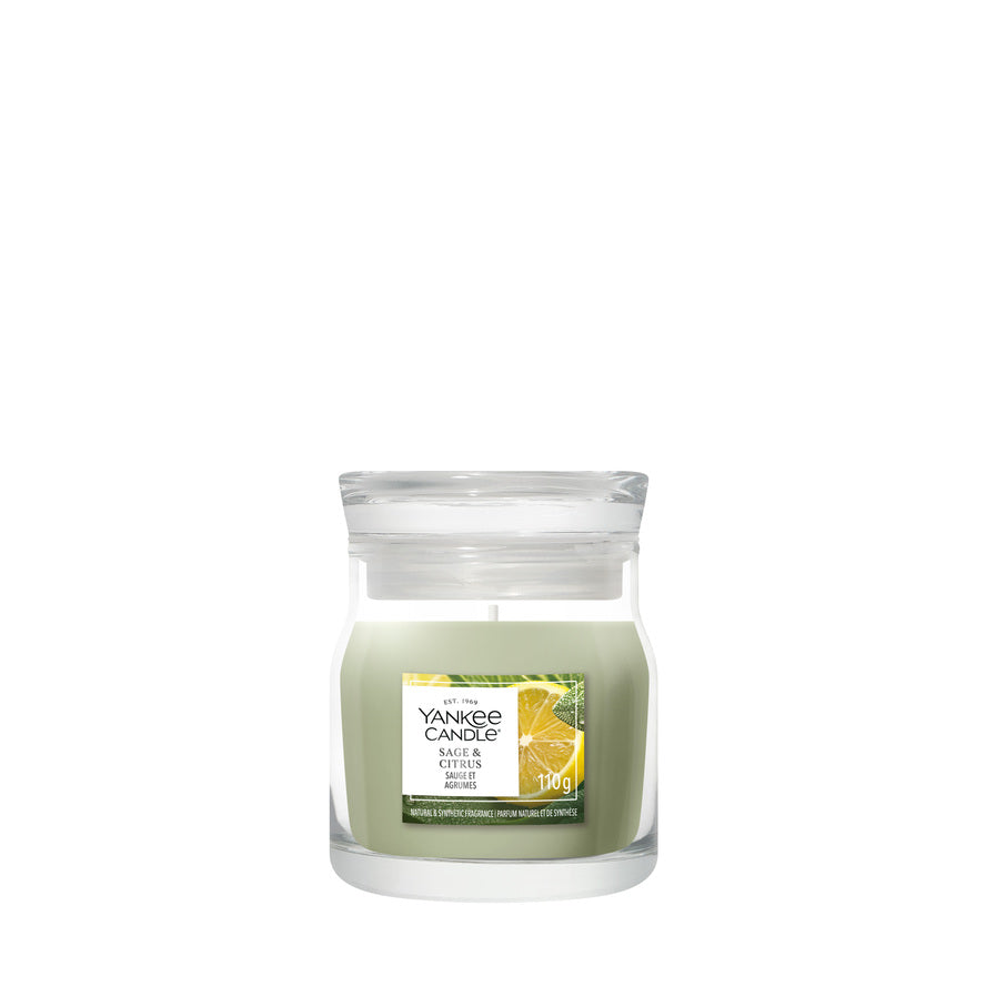 Yankee Candle Signature Small Jar Candle - Sage & Citrus