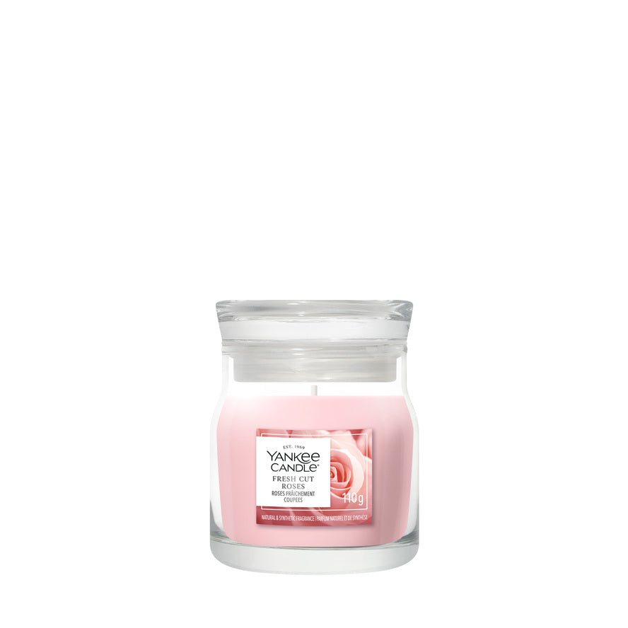 Yankee Candle Signature Small Jar Candle - Fresh Cut Roses