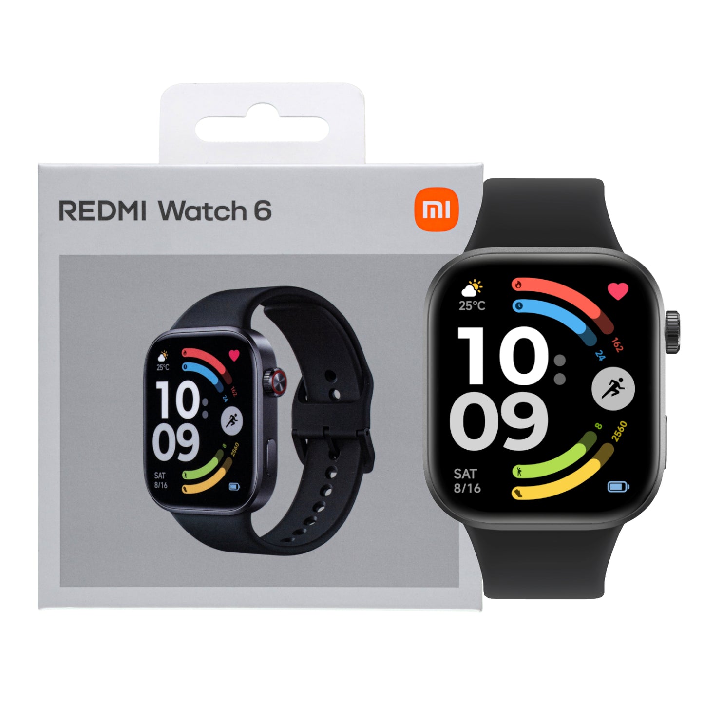 Xiaomi Redmi Watch 6 - Obsidian Black - Guards On Duty Shop & Security Guards